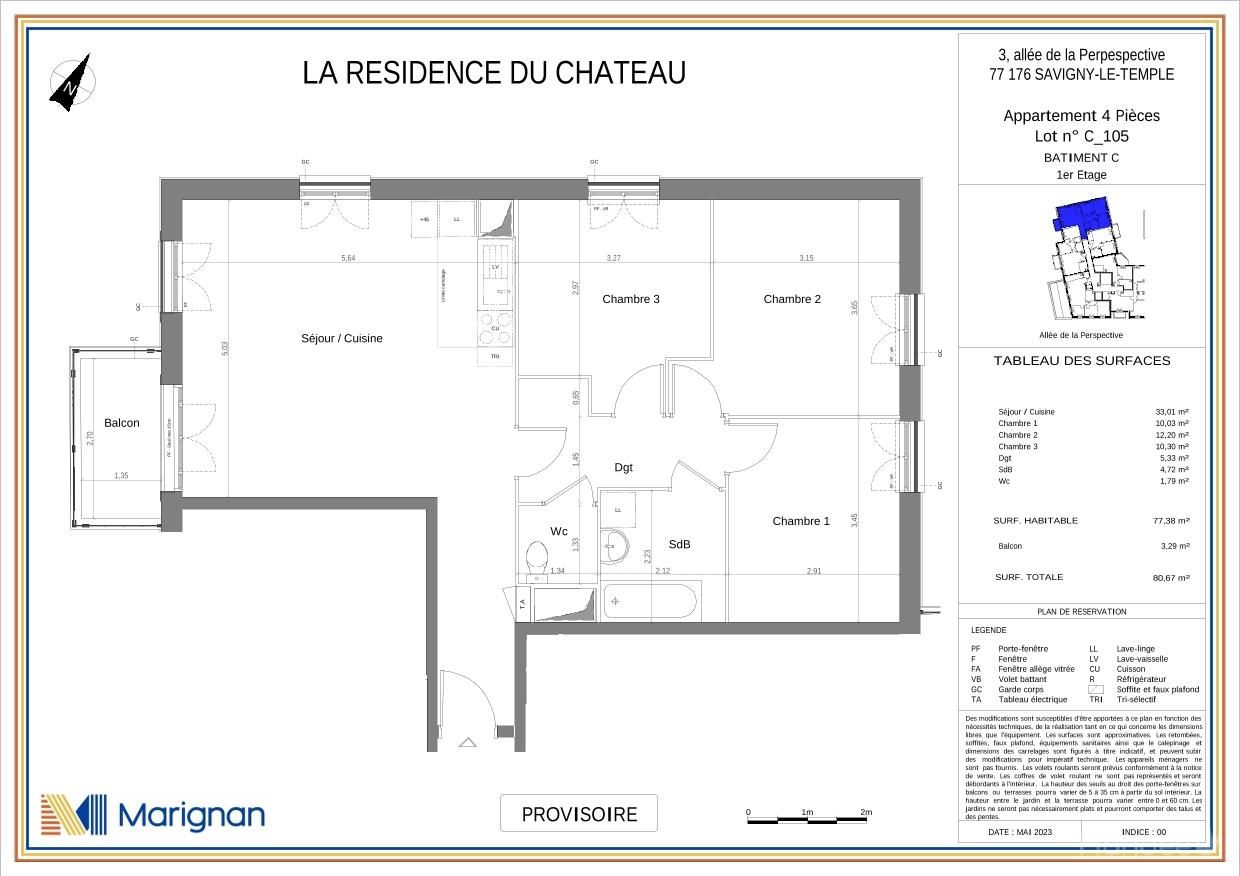 La Résidence du Chateau - T3