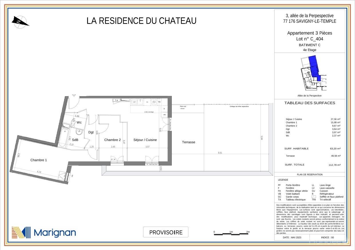La Résidence du Chateau - T3