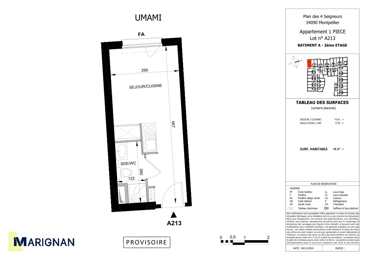Plan du logement
