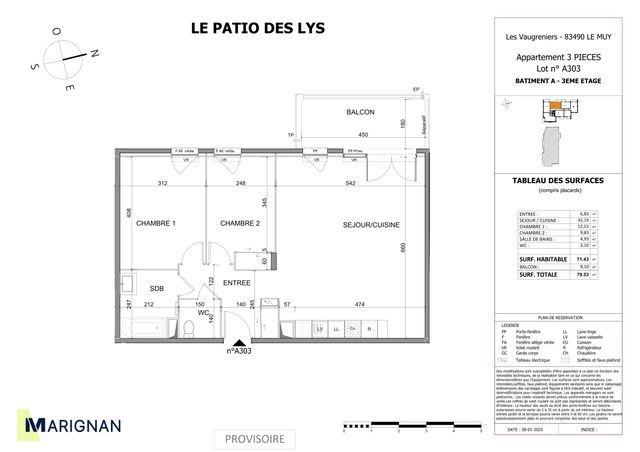 Planul lotului A303