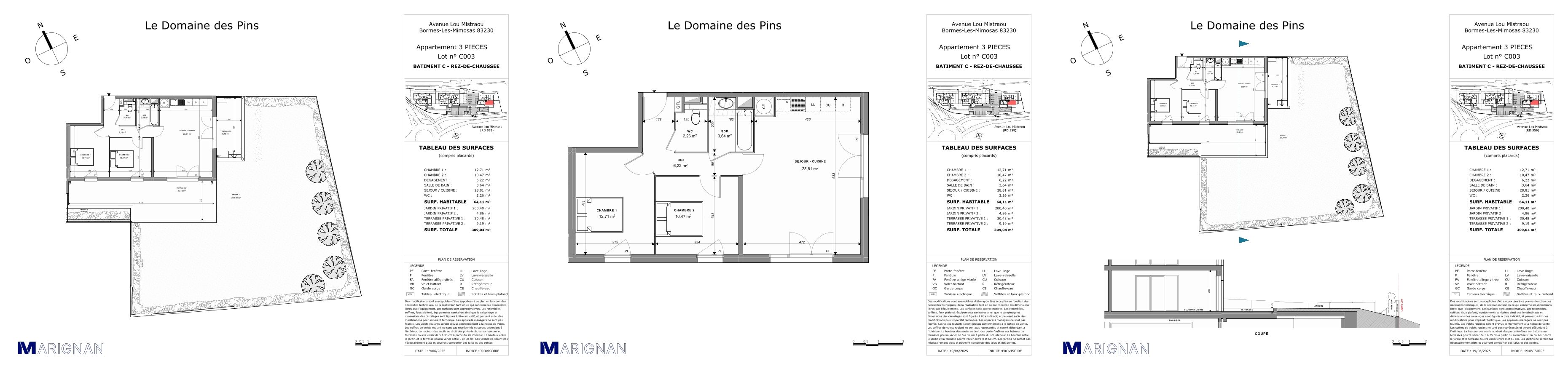 Le Domaine des Pins - T3