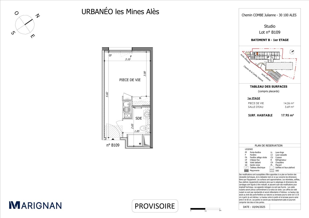 Plan du logement