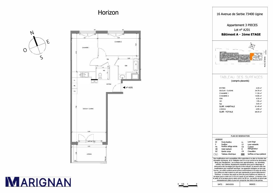 Plan du logement