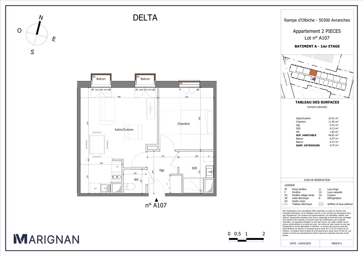 Plan du logement