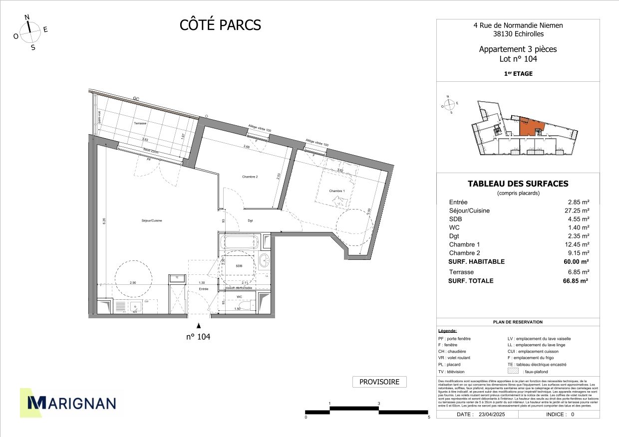 Côté Parcs - T3