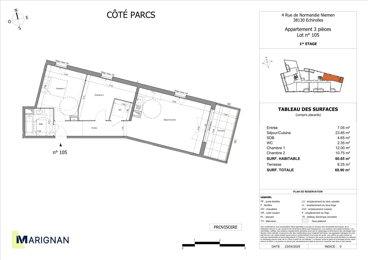 Côté Parcs - T3
