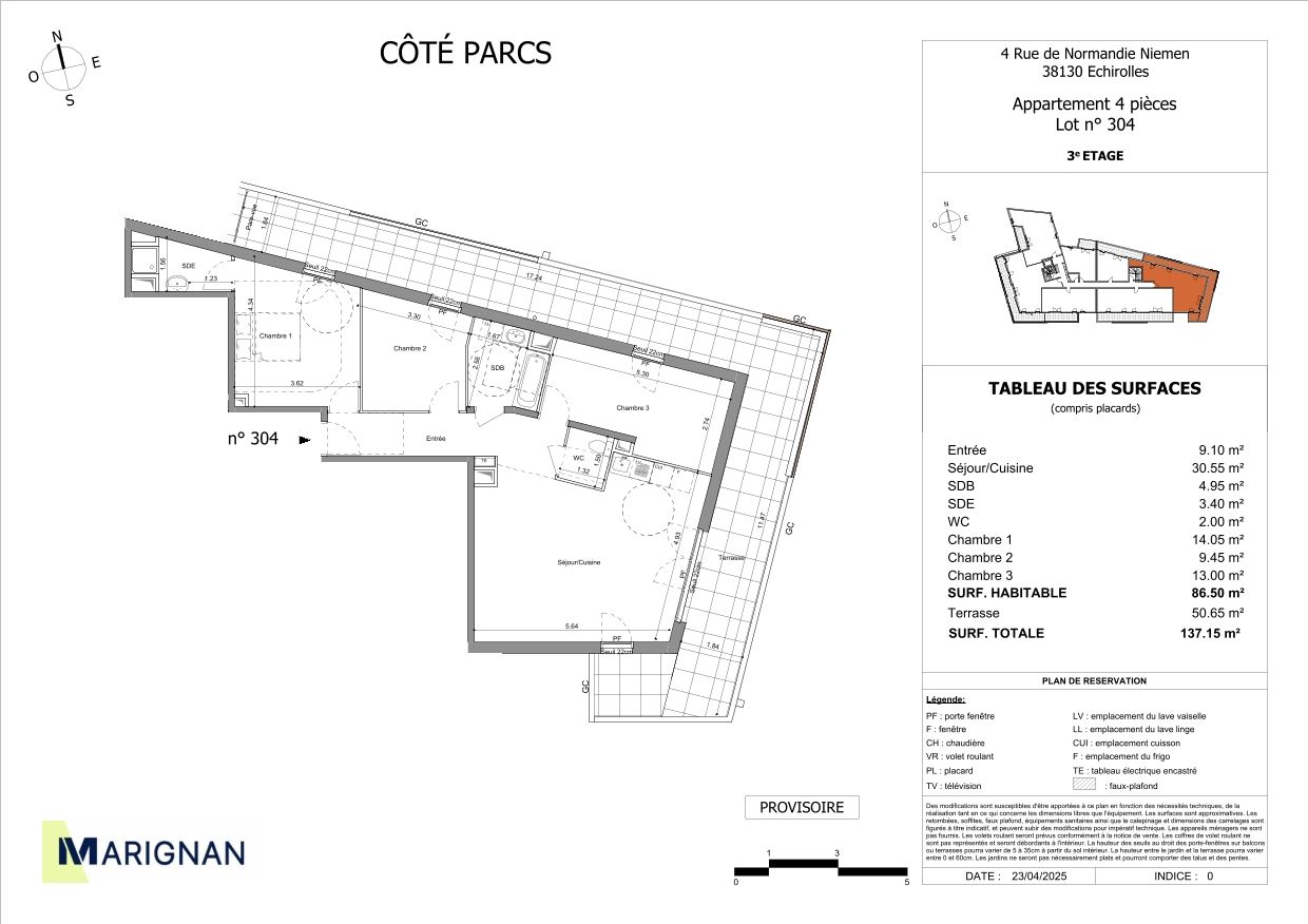 Côté Parcs - T4