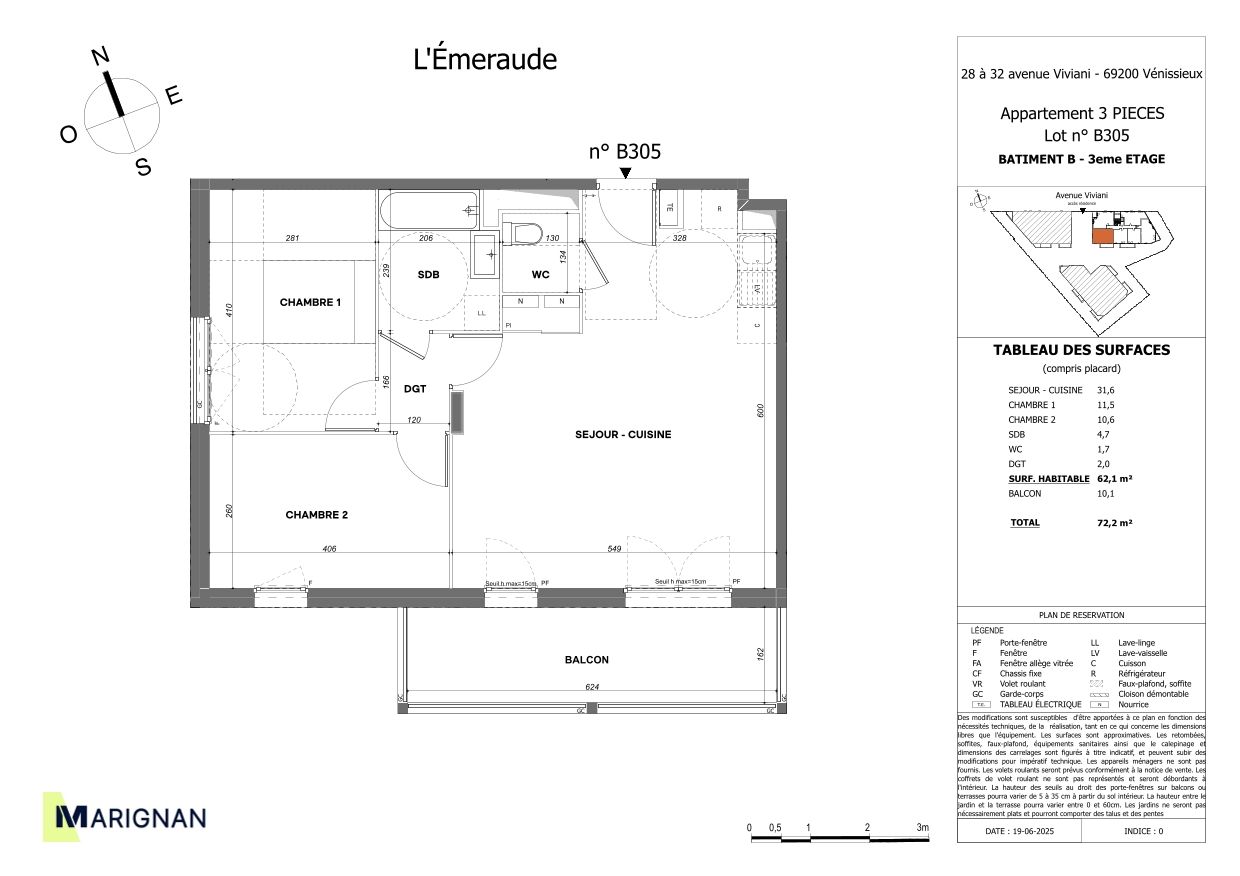 Plan du logement