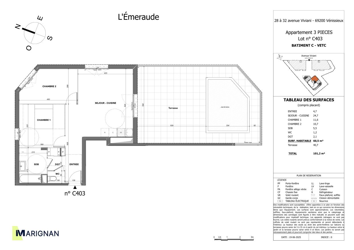 L'Emeraude - T3