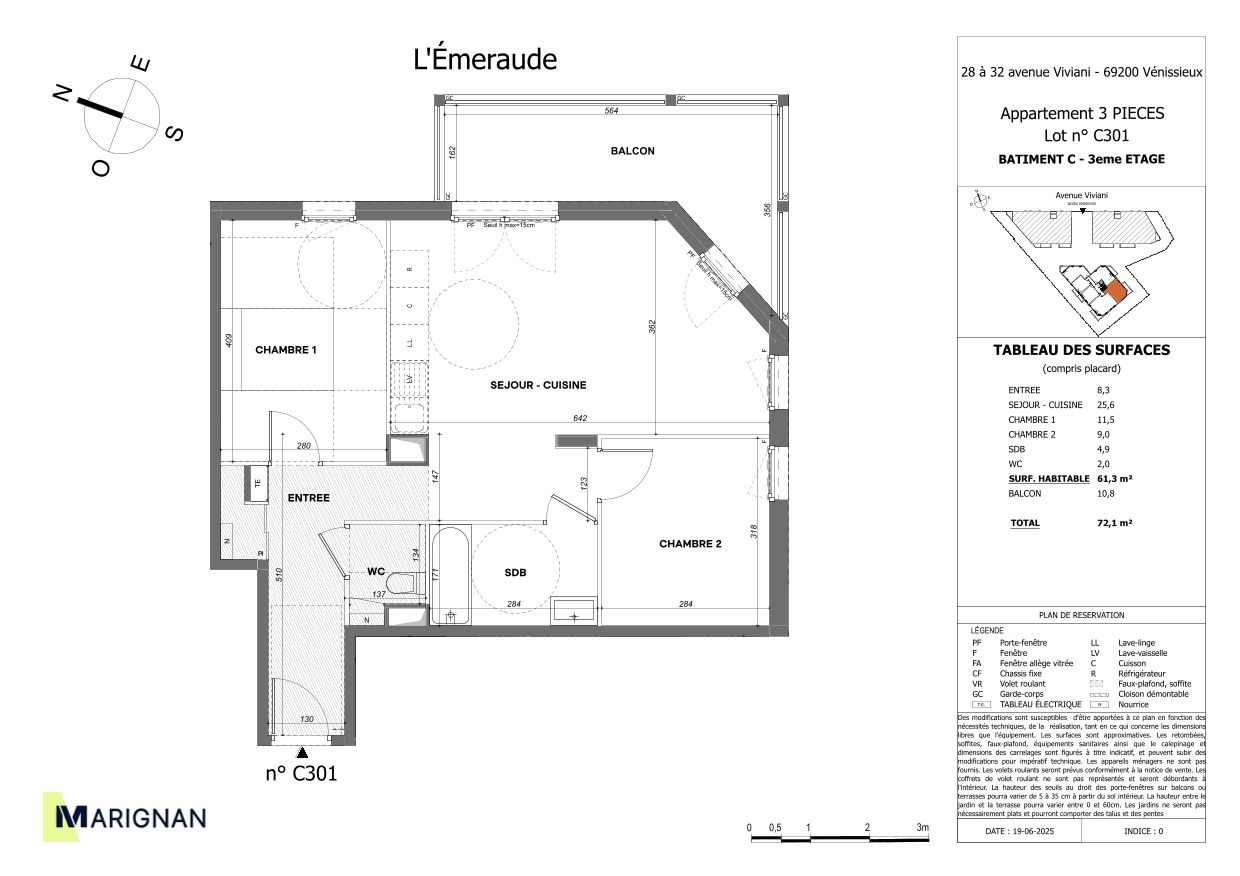 L'Emeraude - T3