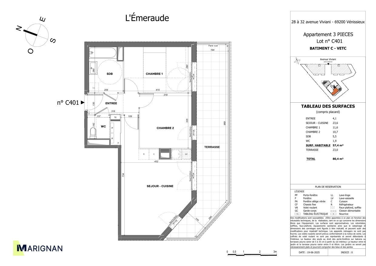 Plan du logement