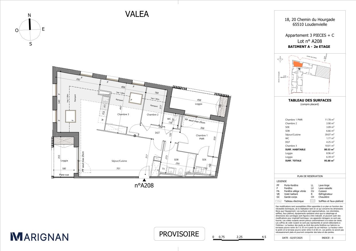 Plan du logement