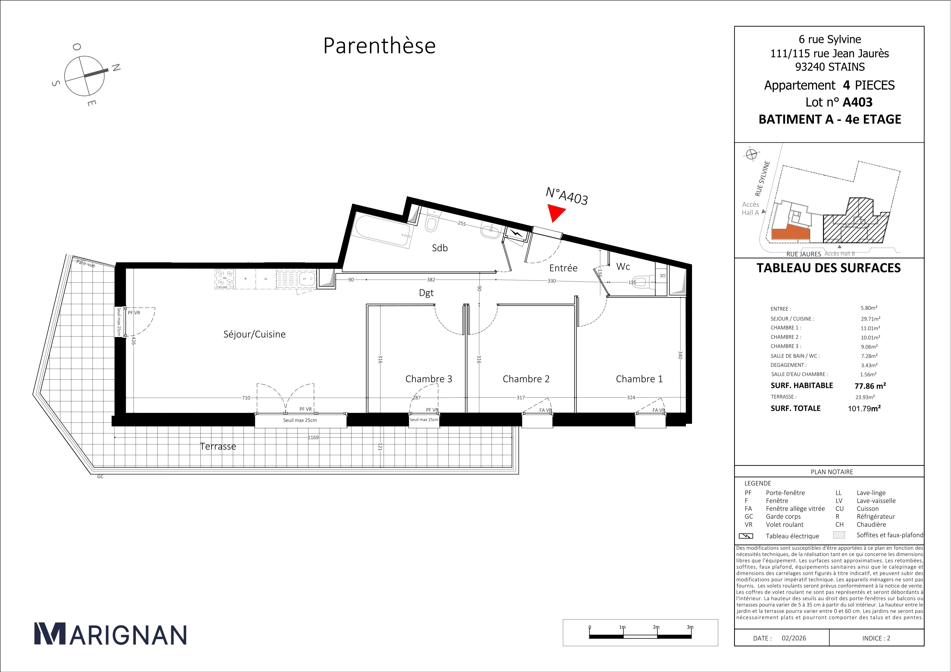 Plan du logement