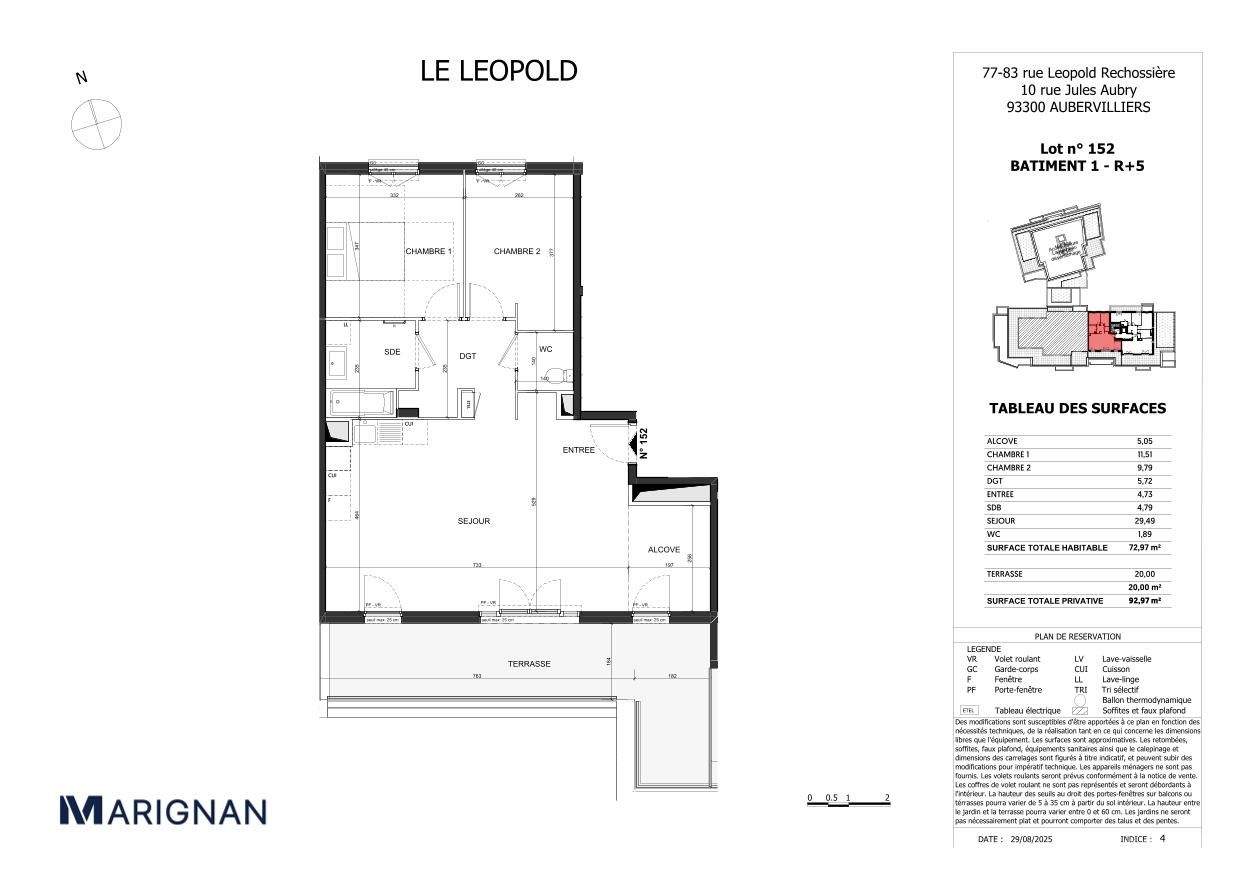 Plan du logement