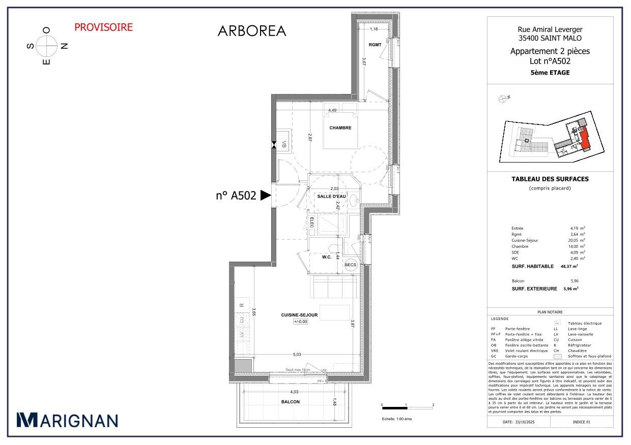 Plan du logement