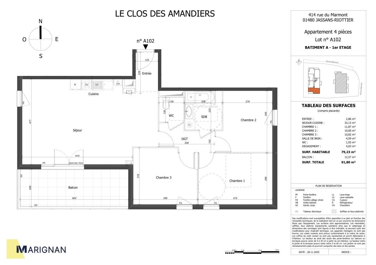 Le Clos des Amandiers - T4