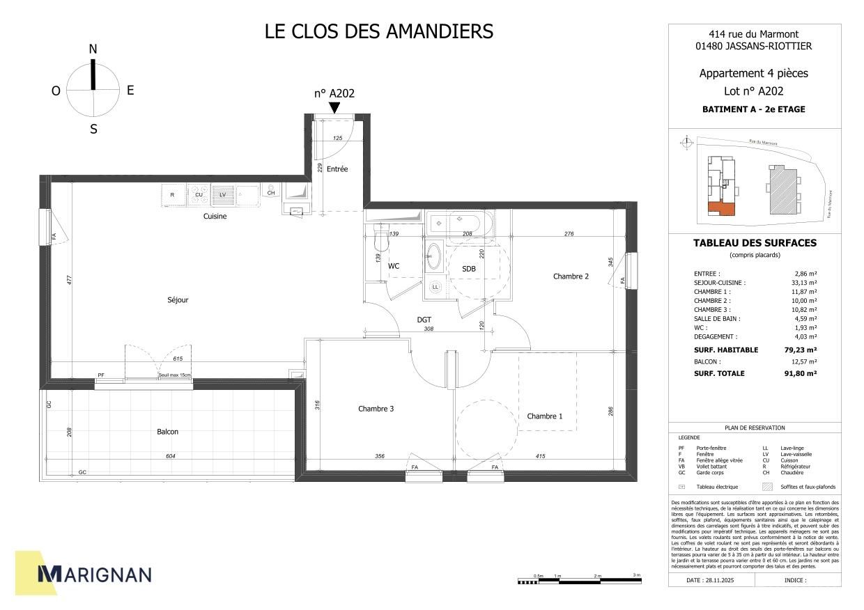 Le Clos des Amandiers - T4