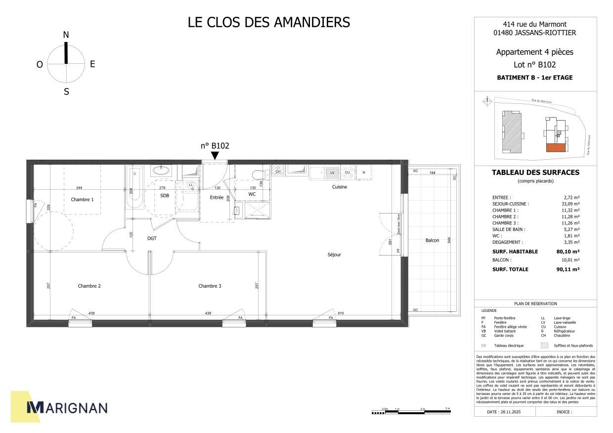 Le Clos des Amandiers - T4