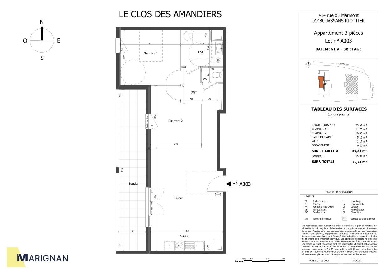Le Clos des Amandiers - T3