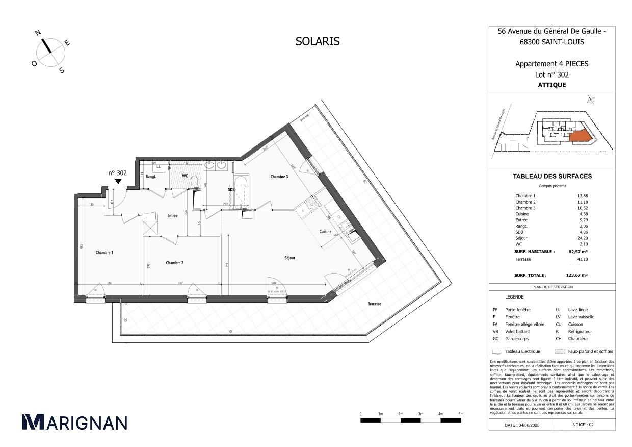 Plan du logement