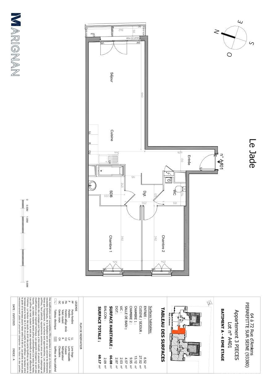 Plan du logement