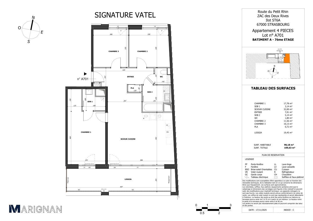Plan du logement
