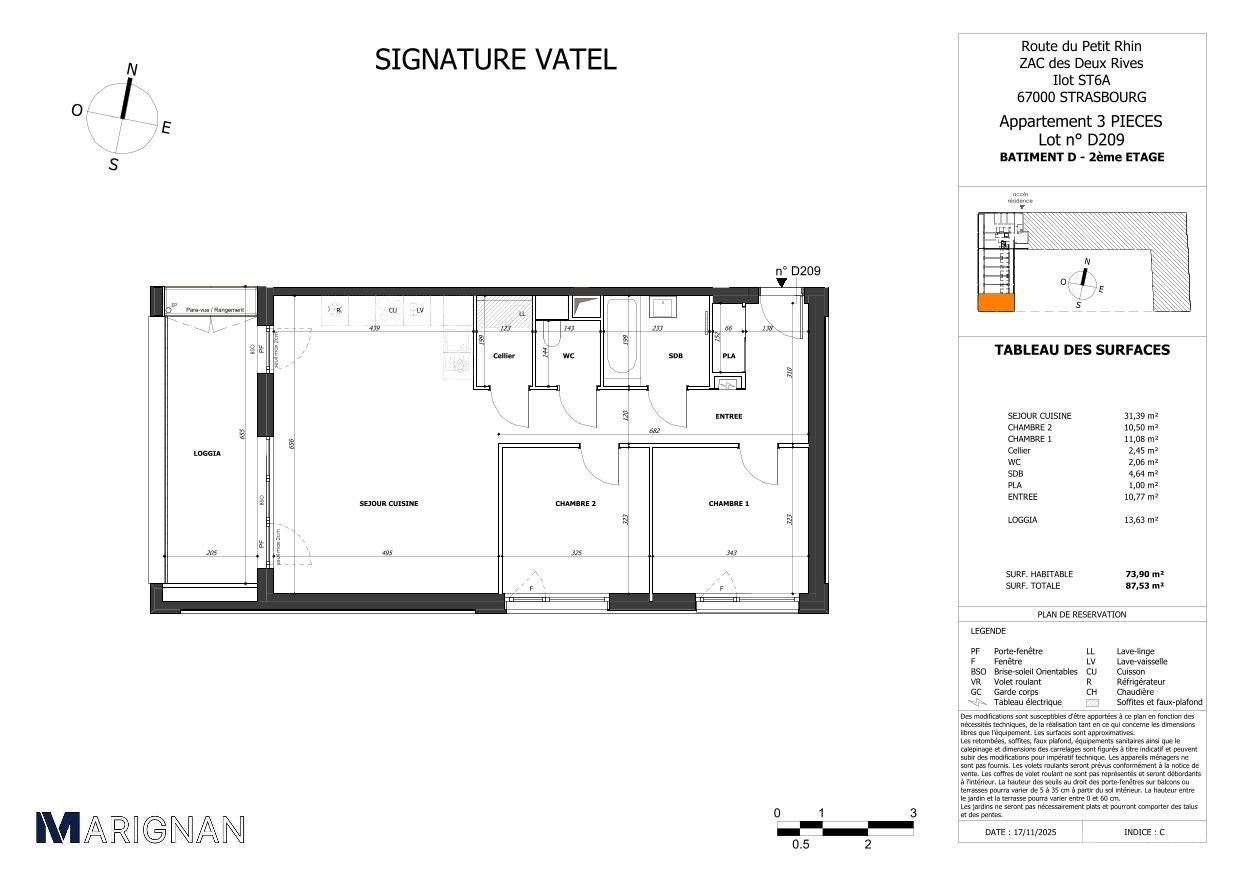 Plan du logement