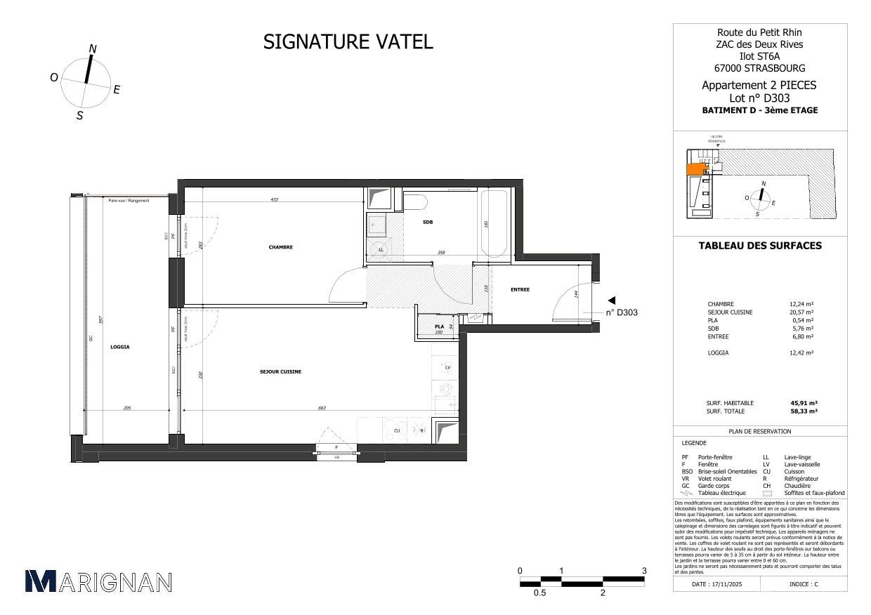 Plan du logement