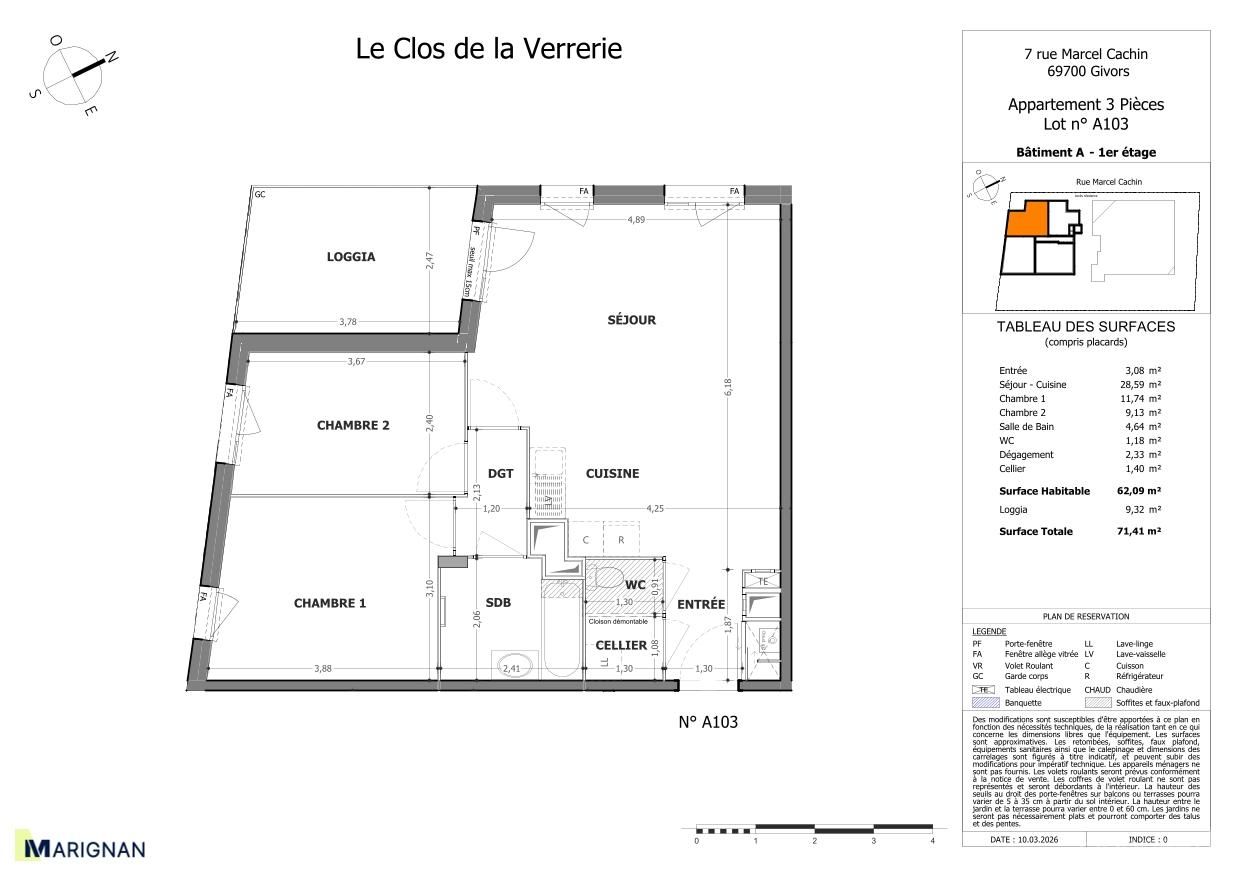 Le Clos de la Verrerie - T3