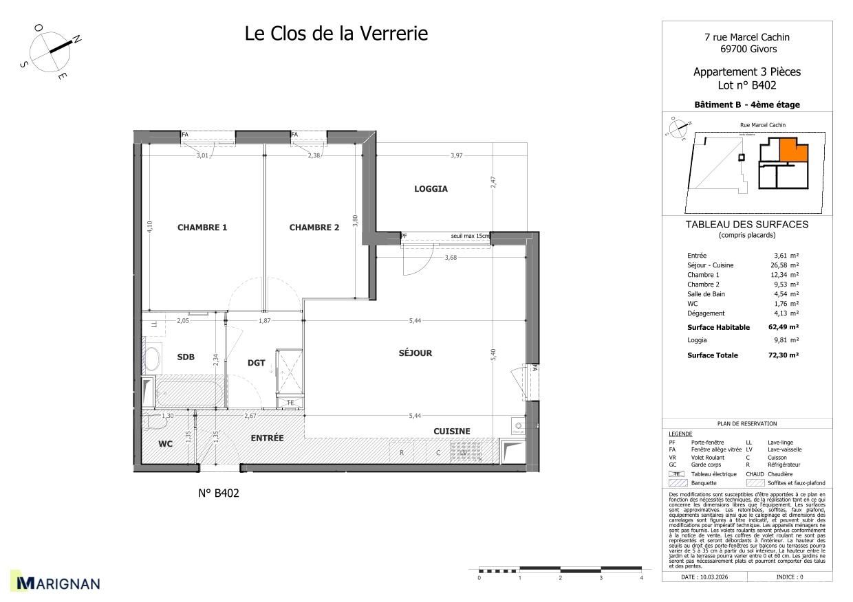 Le Clos de la Verrerie - T3