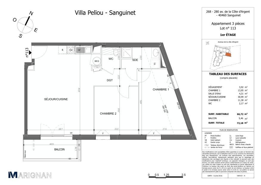 Plan du logement
