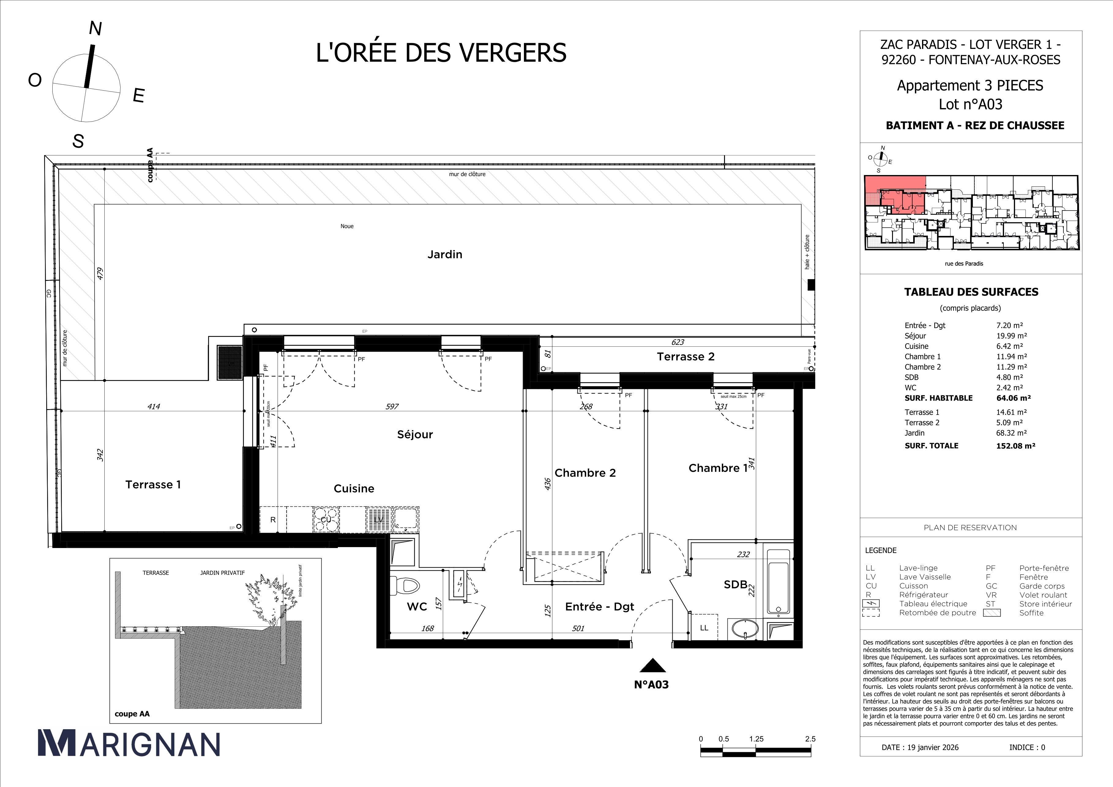 L'Orée des Vergers - T3