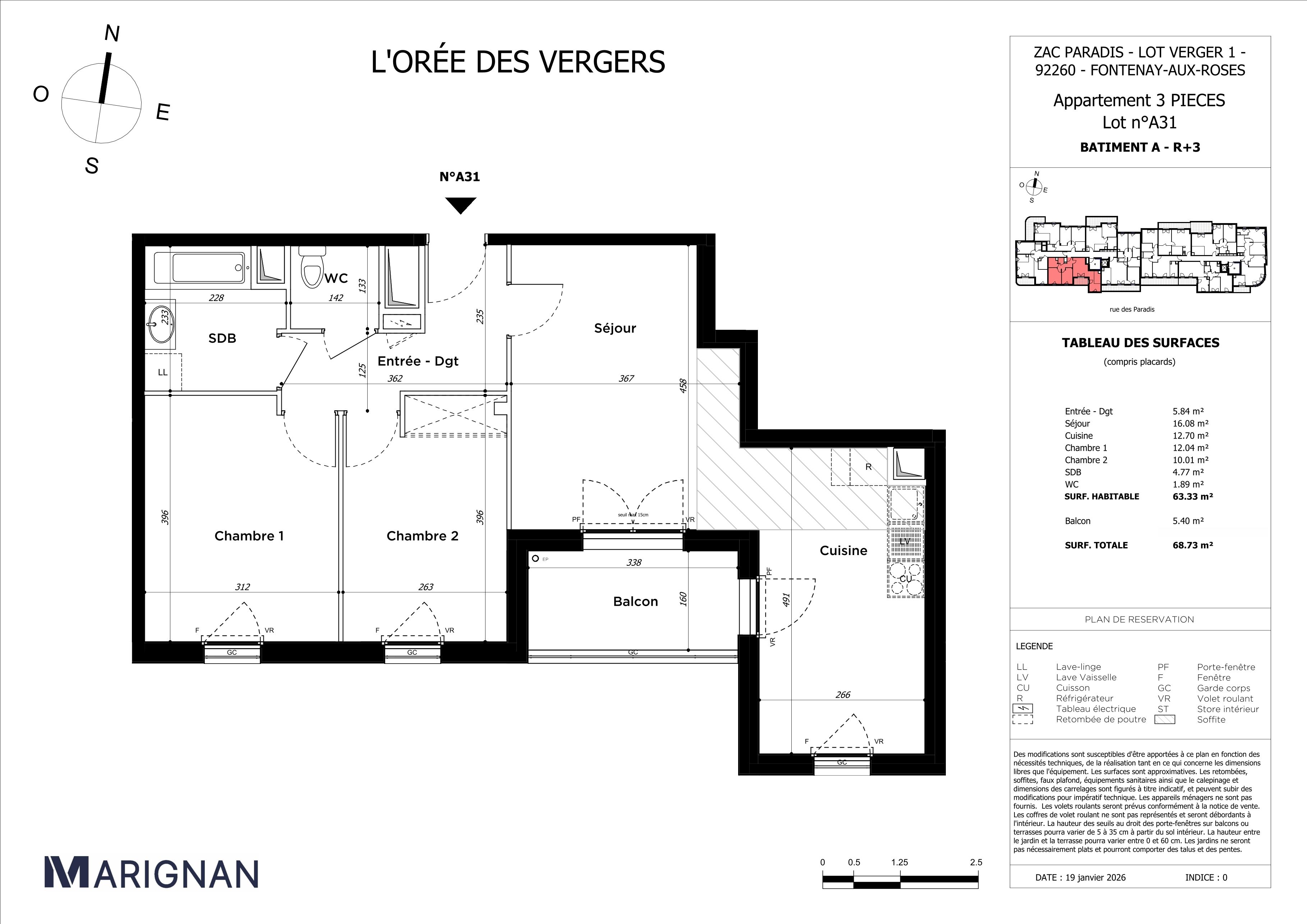 L'Orée des Vergers - T3