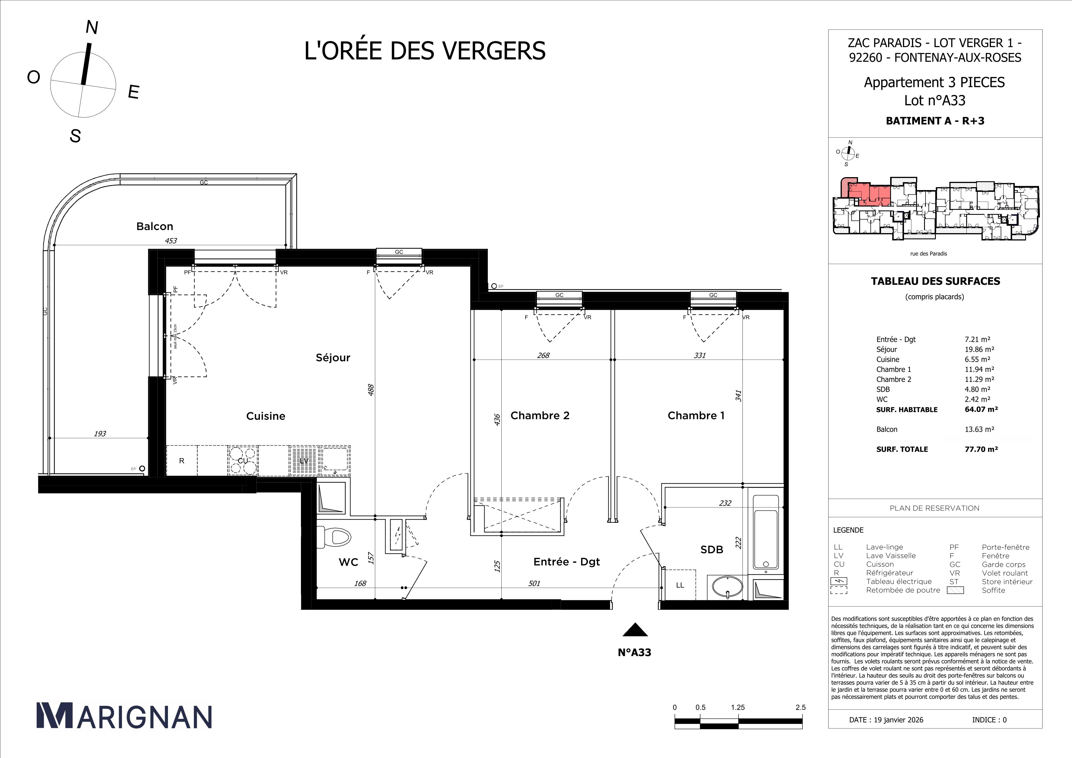 L'Orée des Vergers - T3