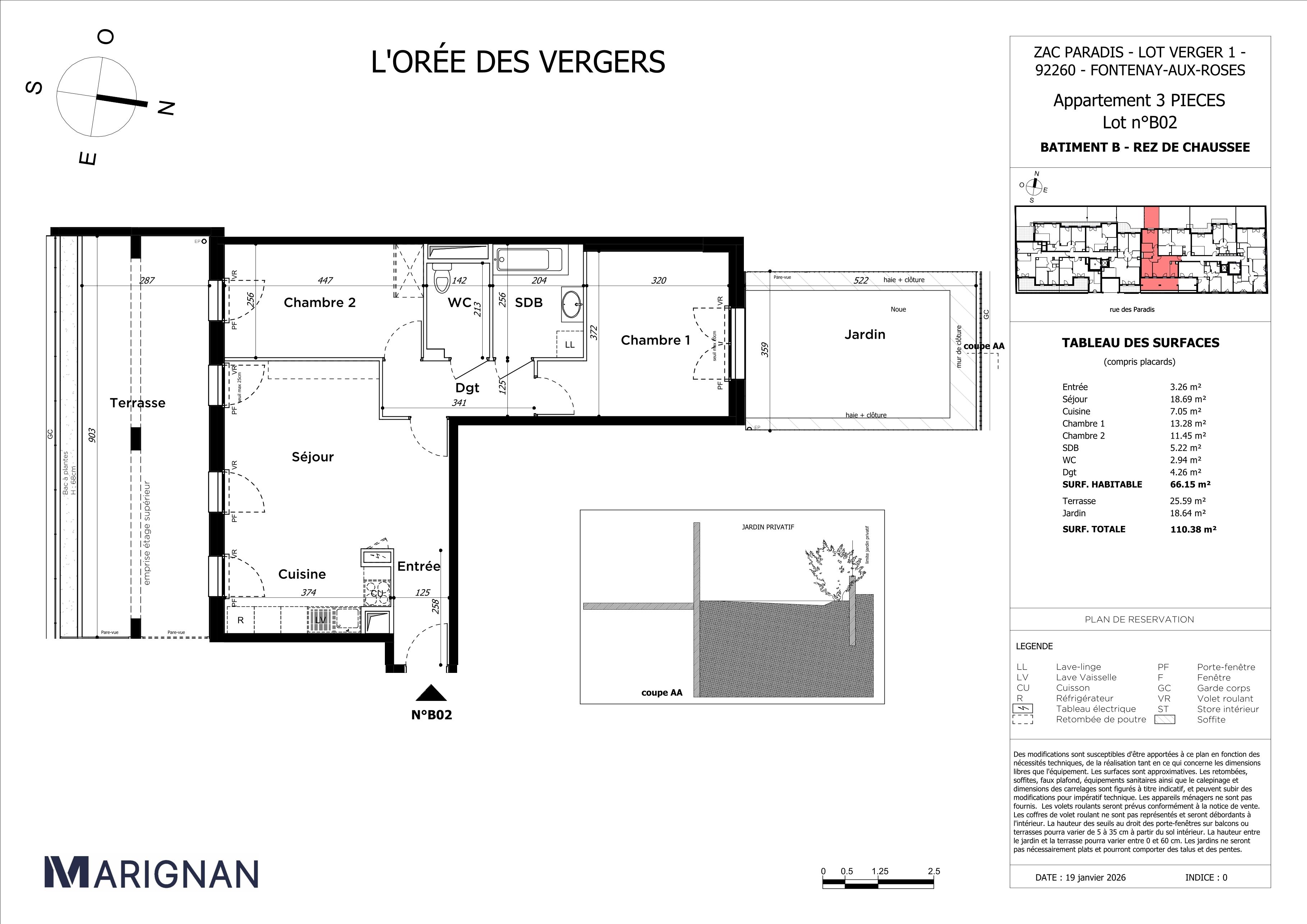 L'Orée des Vergers - T3