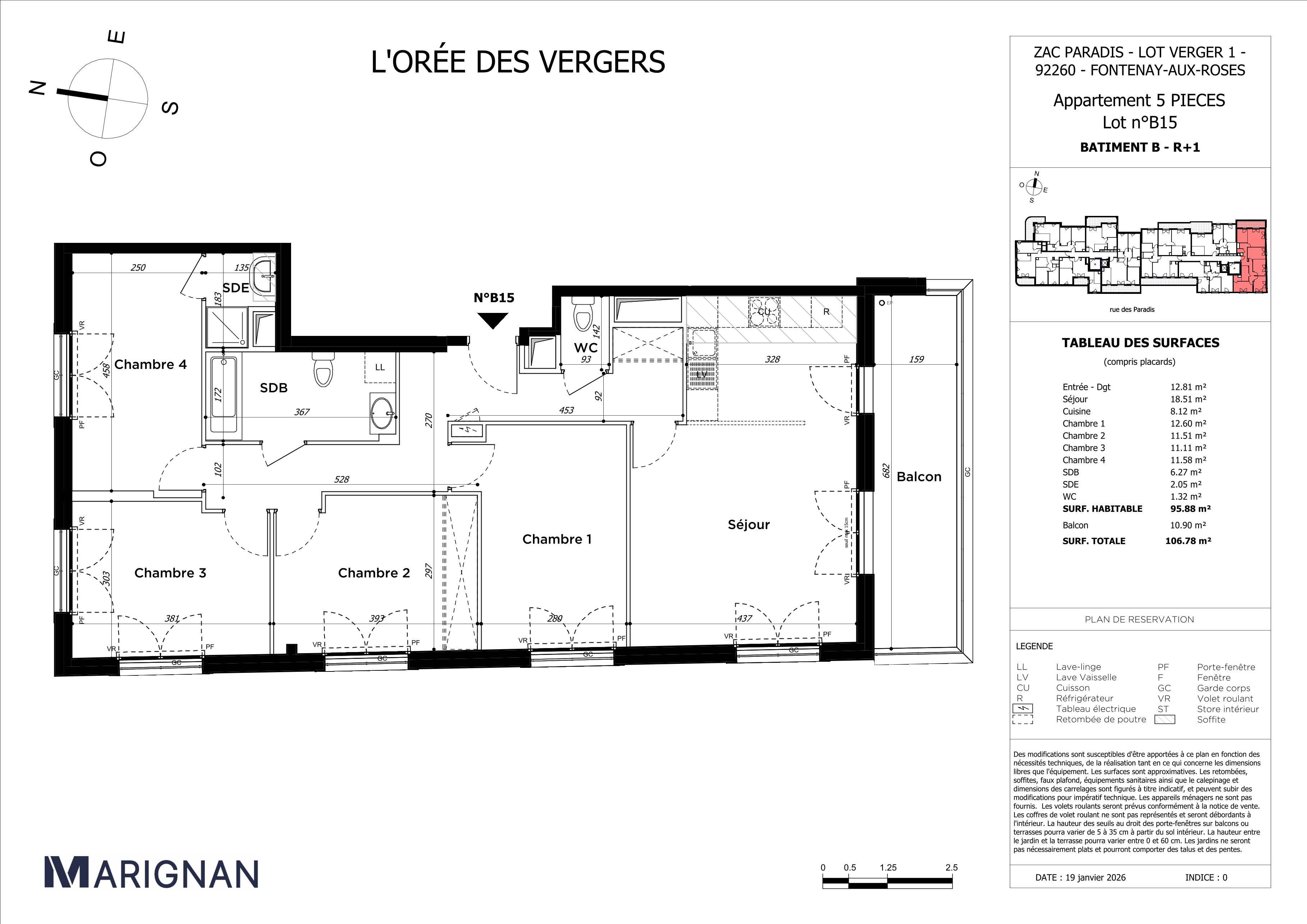 Plan du logement