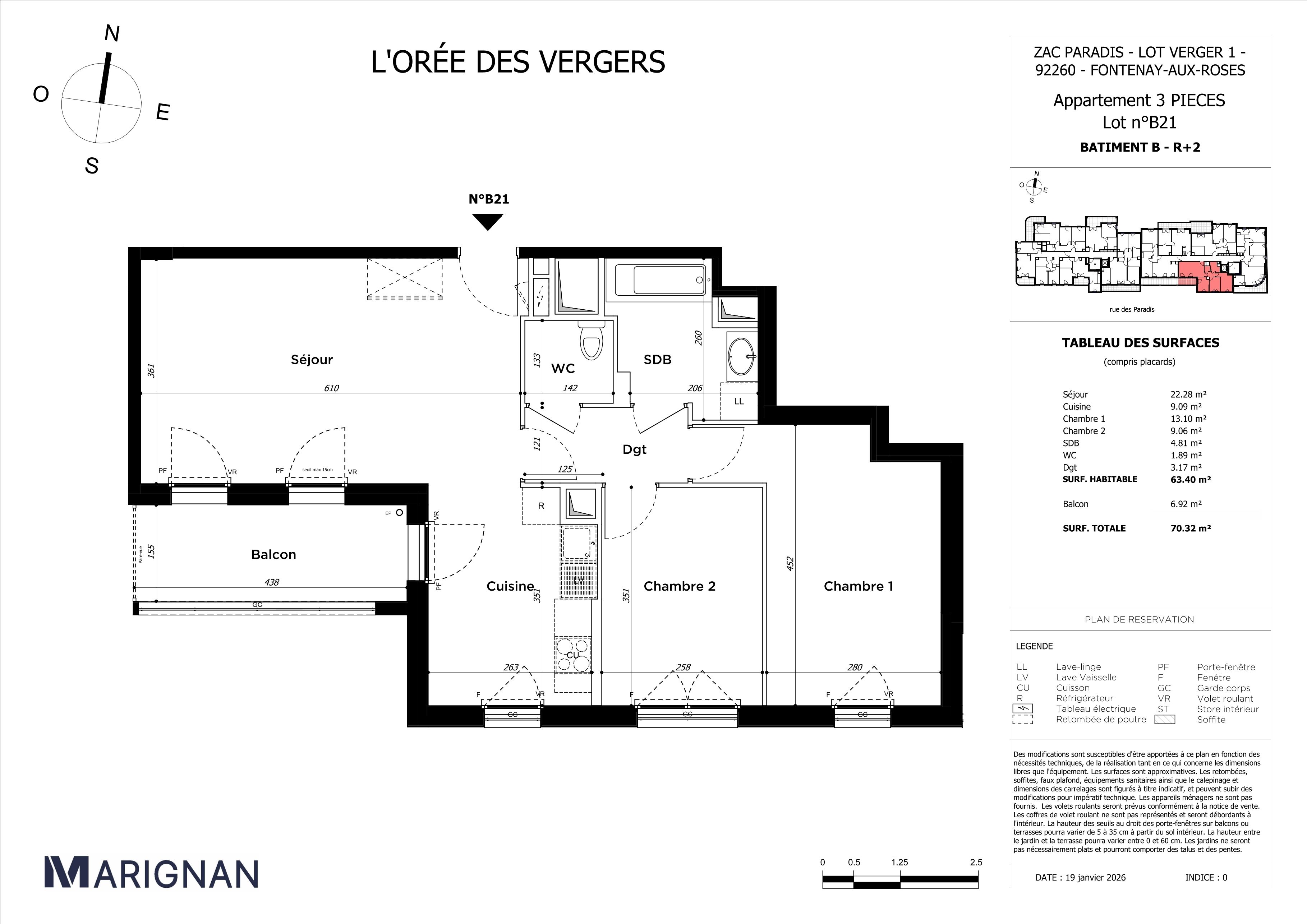 L'Orée des Vergers - T3