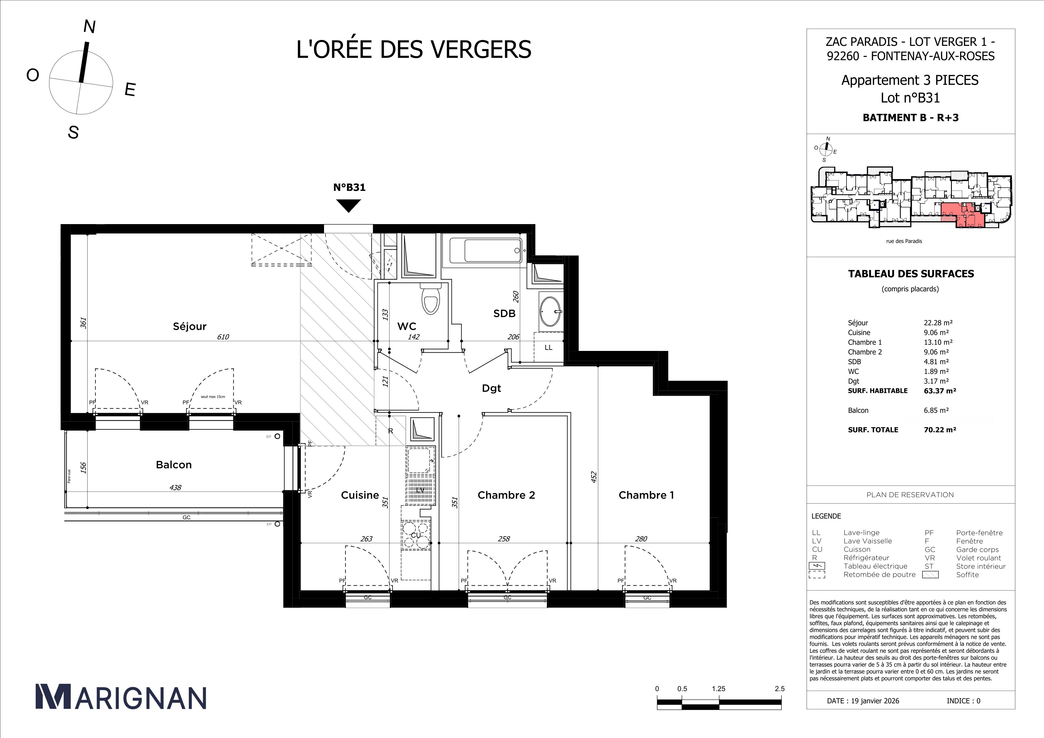 L'Orée des Vergers - T3