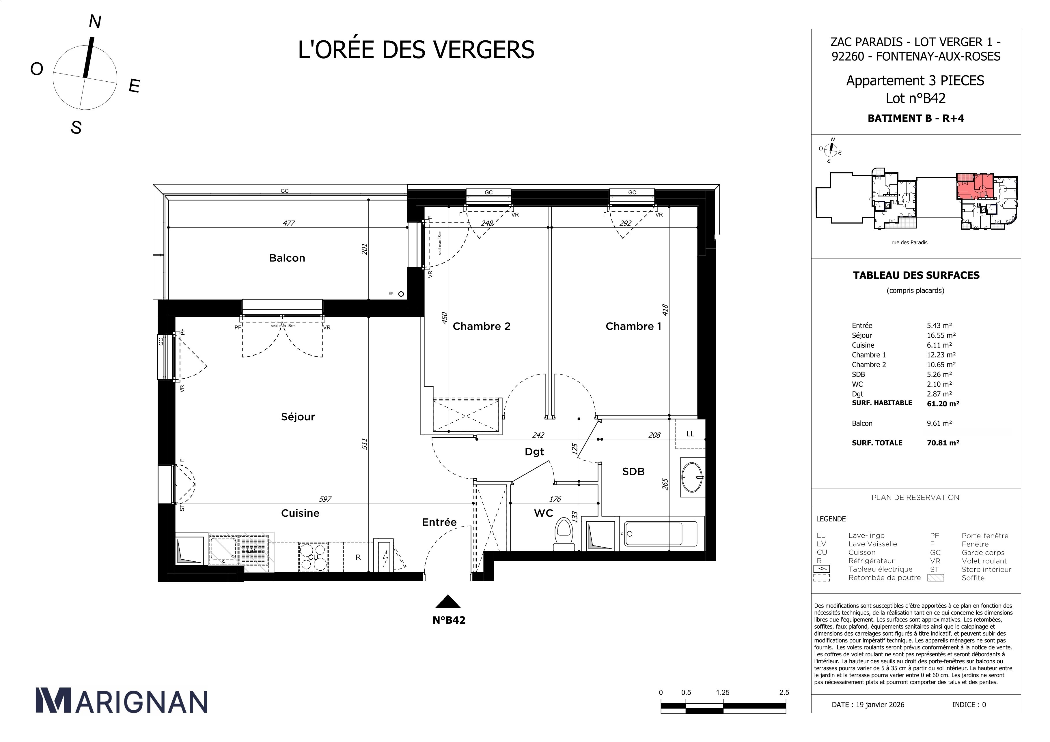 L'Orée des Vergers - T3