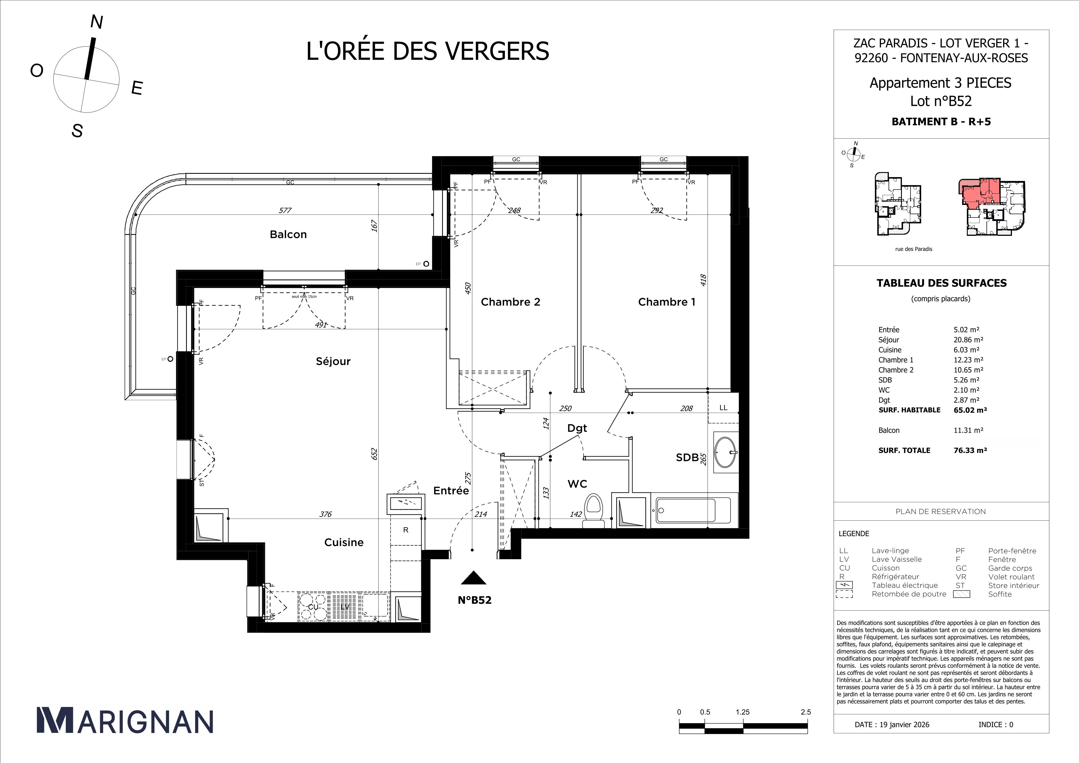 L'Orée des Vergers - T3
