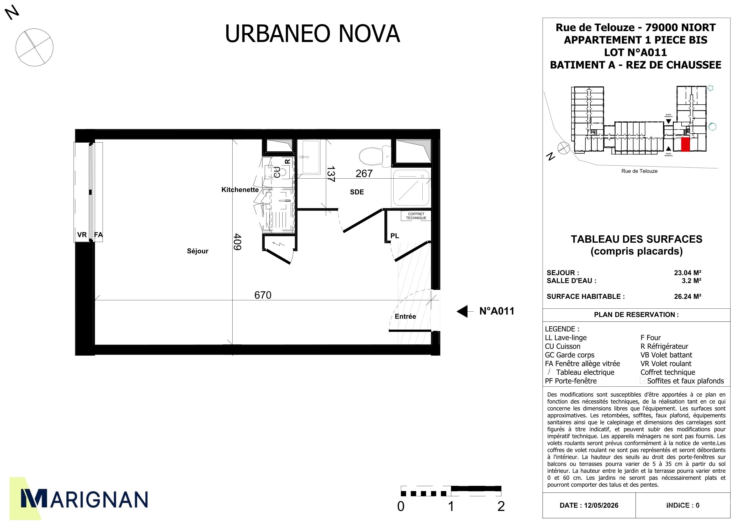 Plan du logement