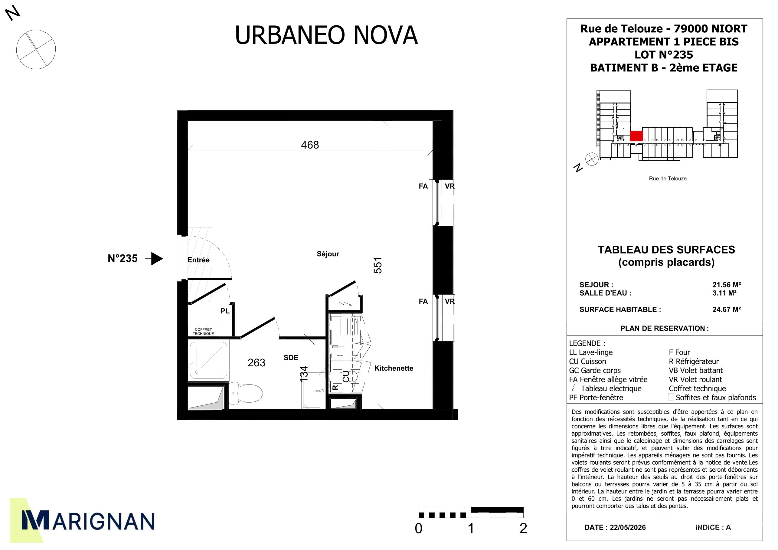 Plan du logement