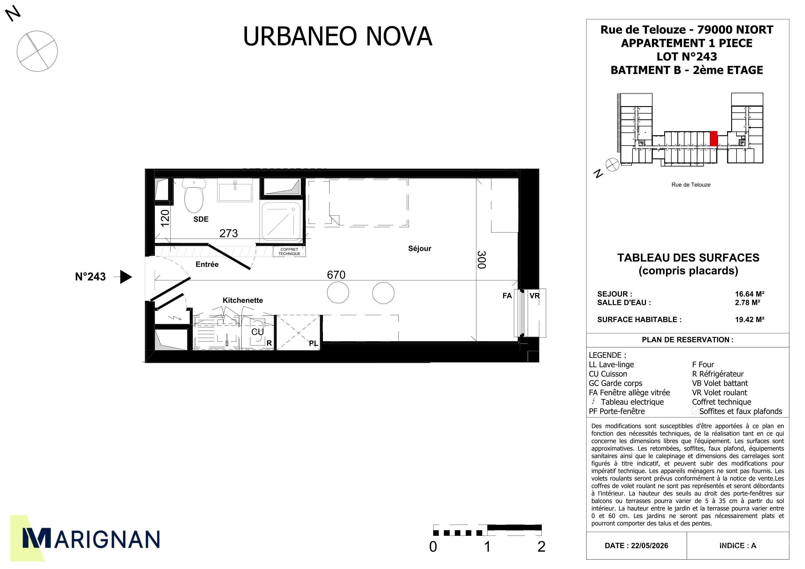 Plan du logement