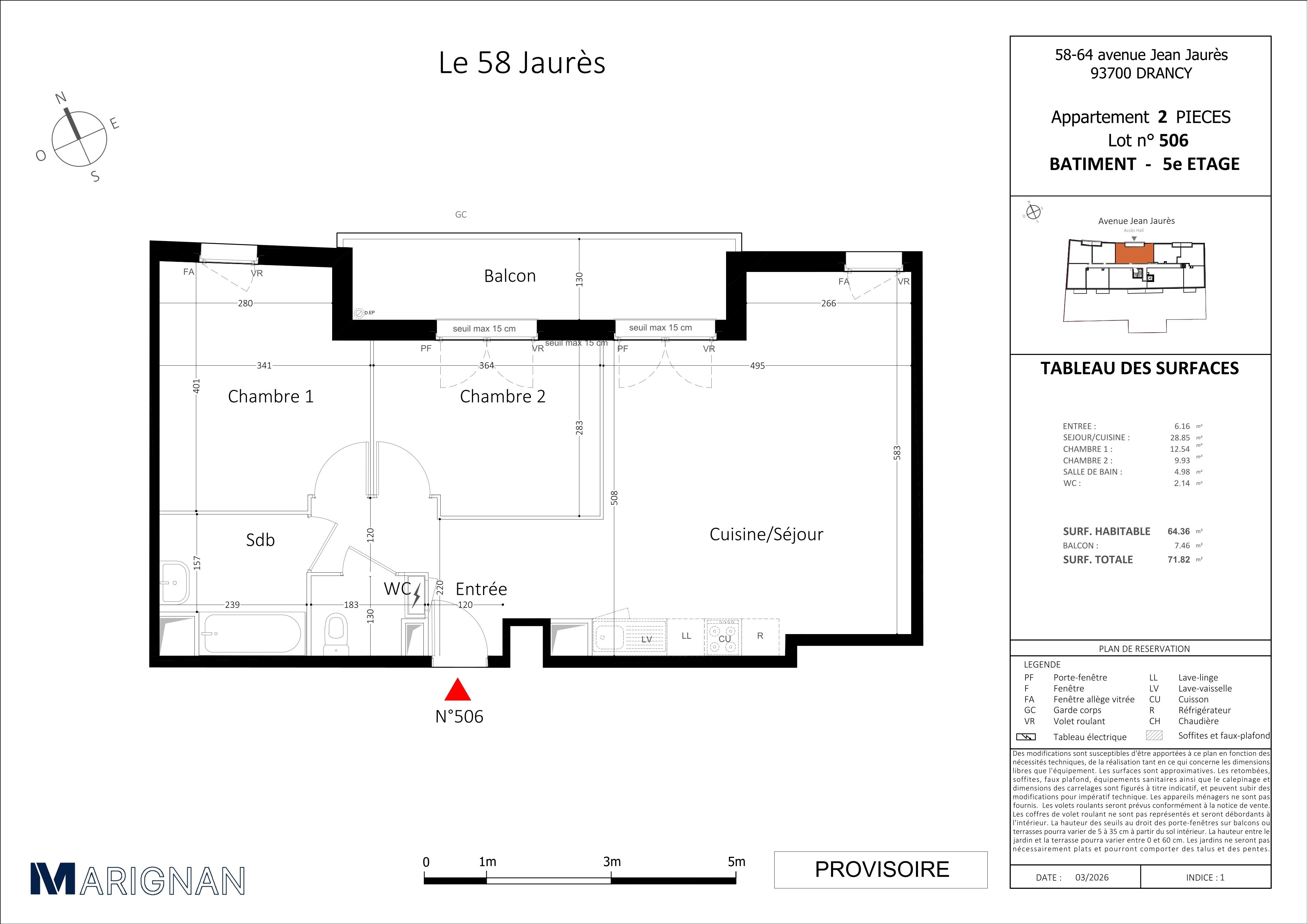 Plan du logement