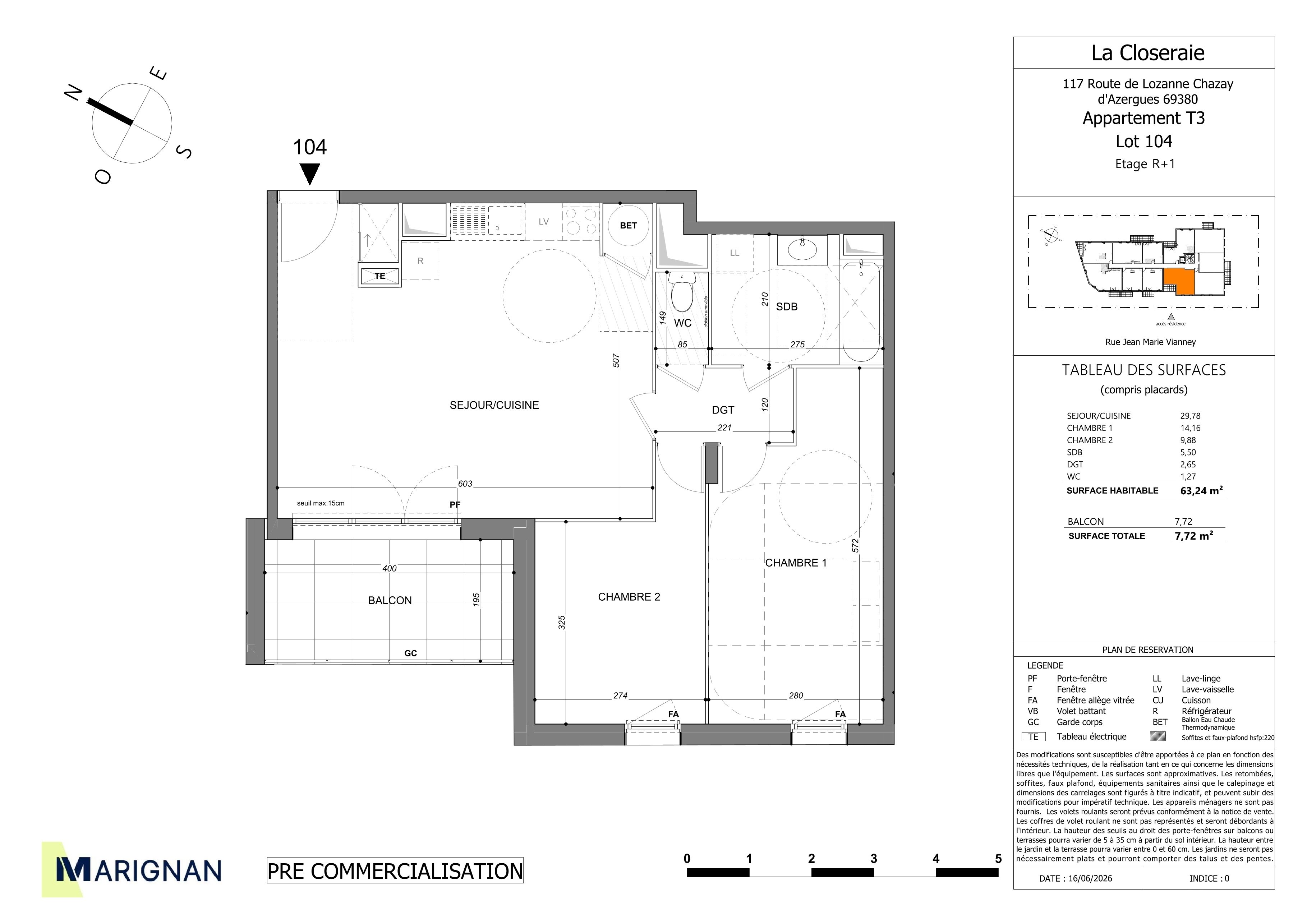 Plan du logement