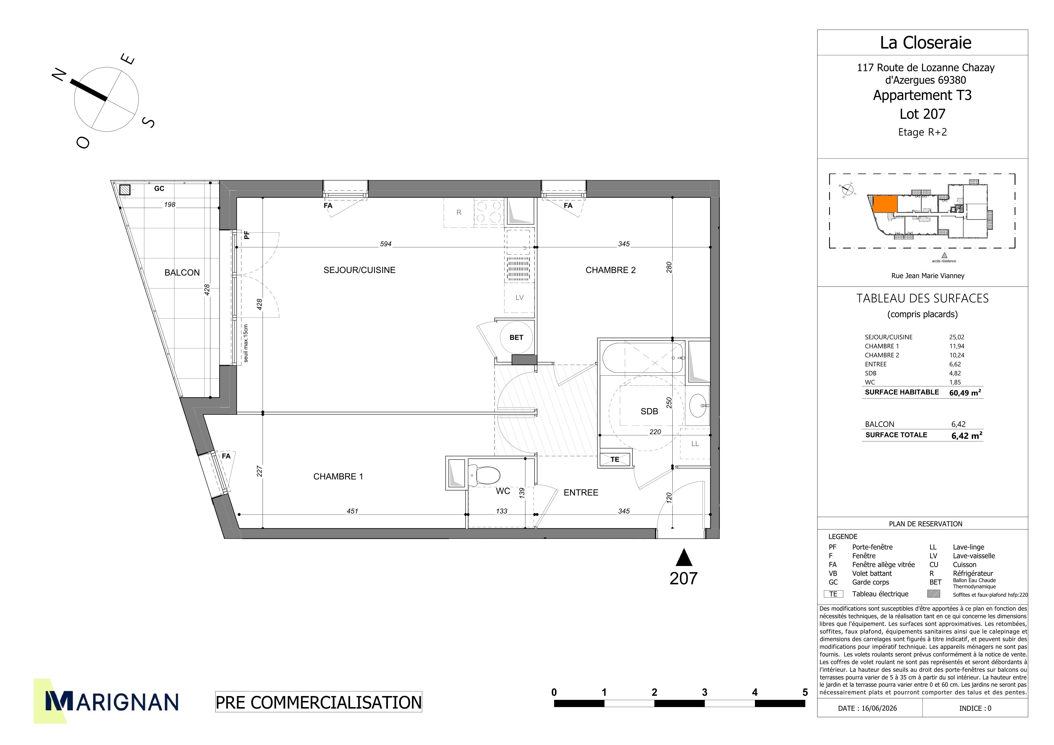 Plan du logement
