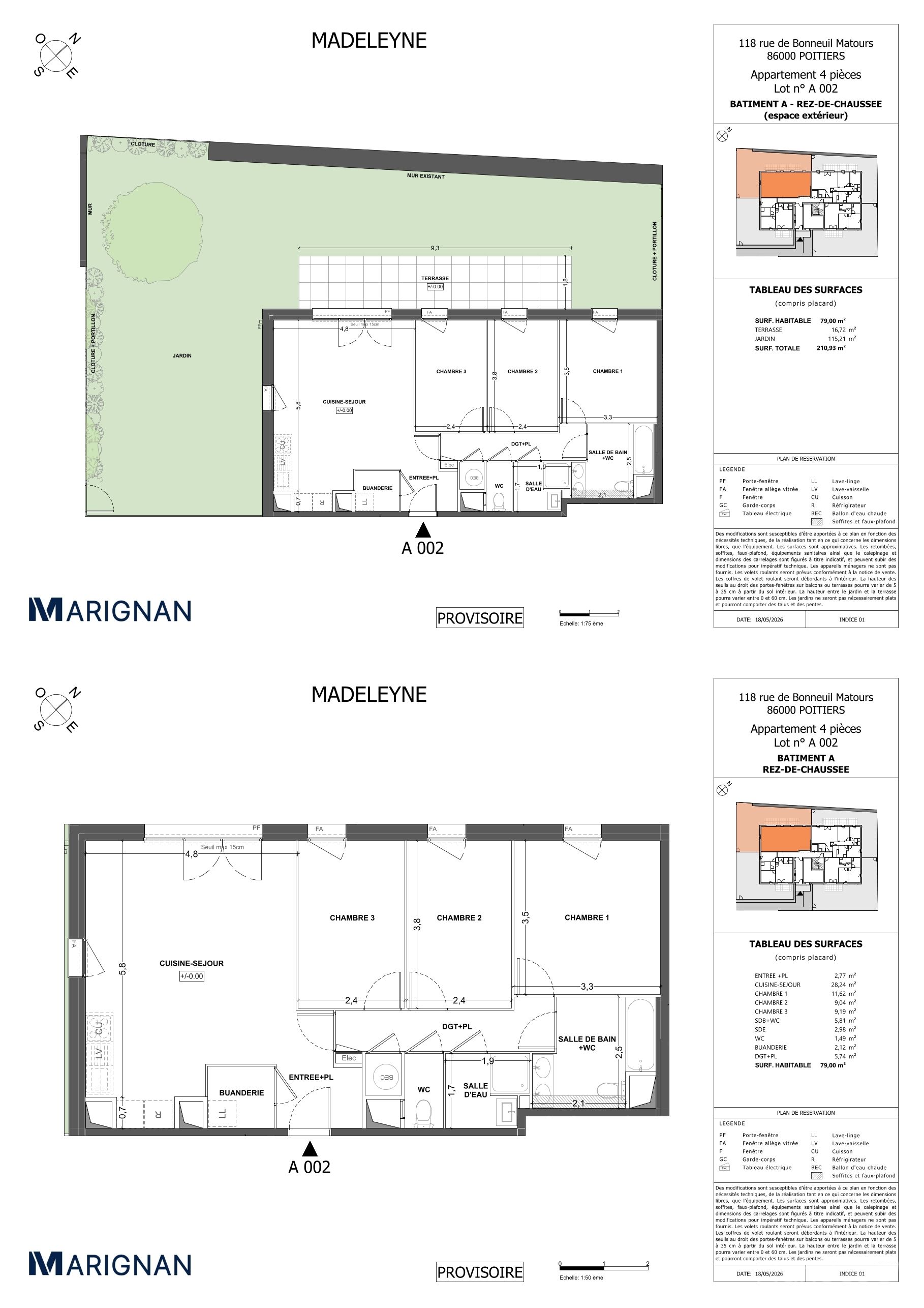 Plan du logement