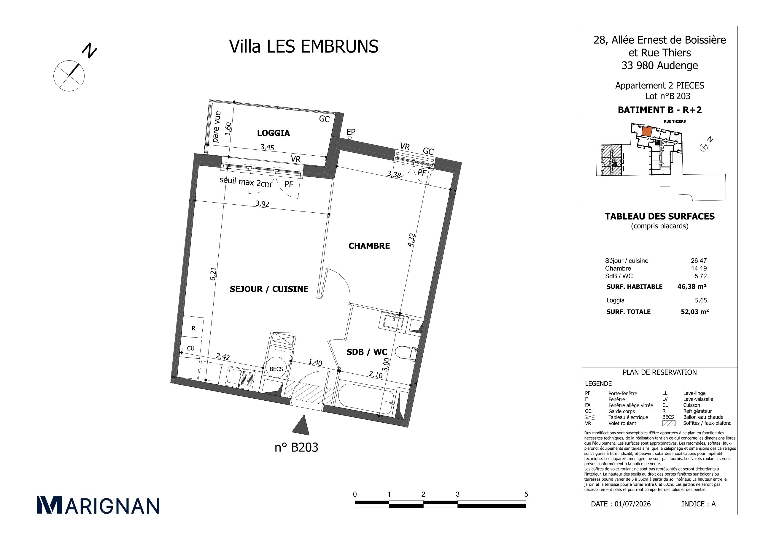 Villa Les Embruns - T2