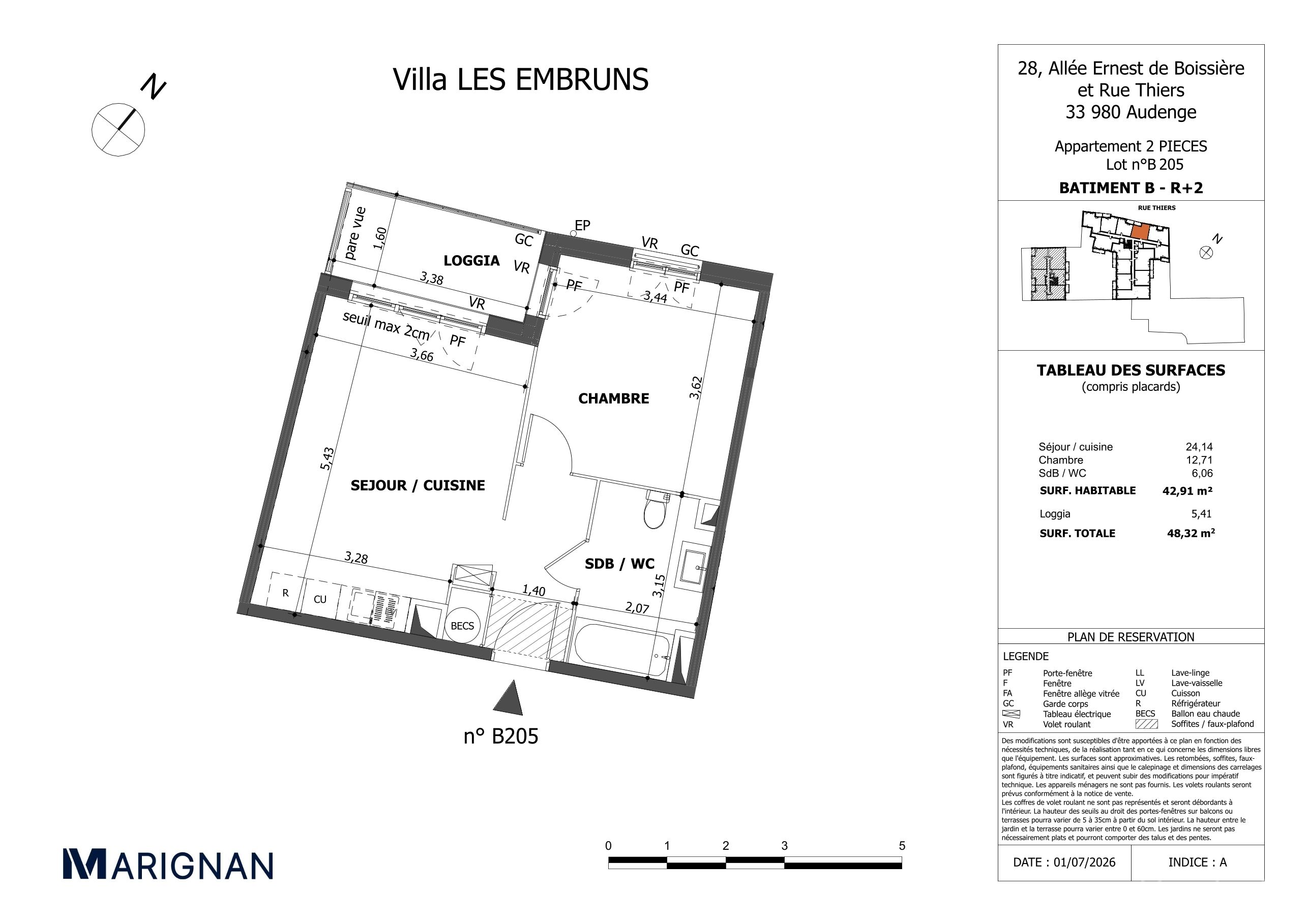 Villa Les Embruns - T2