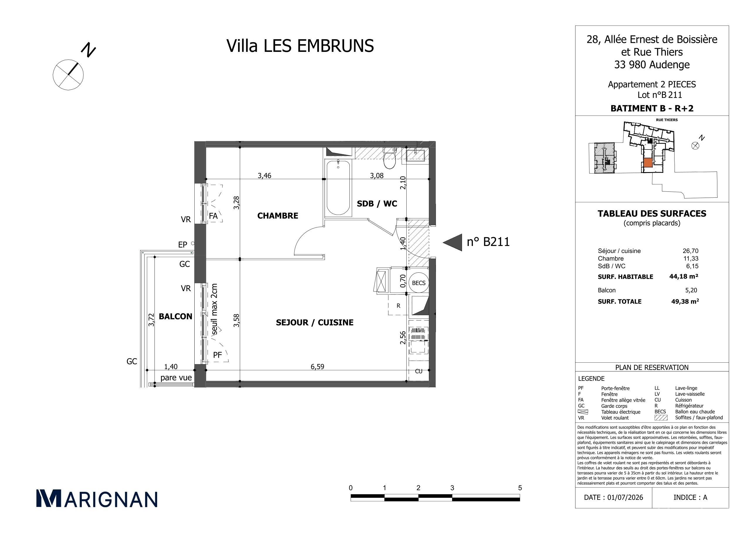 Villa Les Embruns - T2